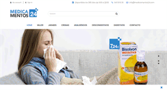 Desktop Screenshot of medicamentos24.com